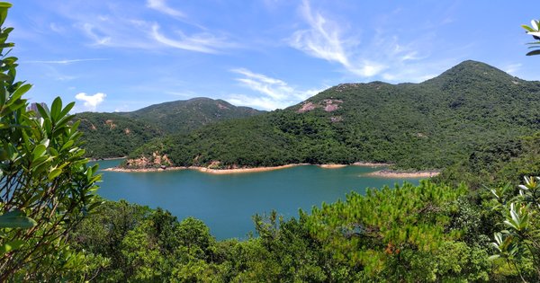 First up-close view of Tai Tam Upper Reservoir