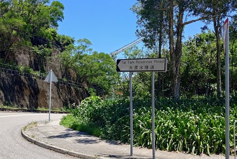 Go down Tai Tam Reservoir Road