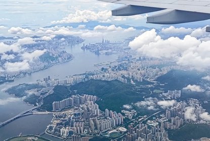 Hong Kong from above