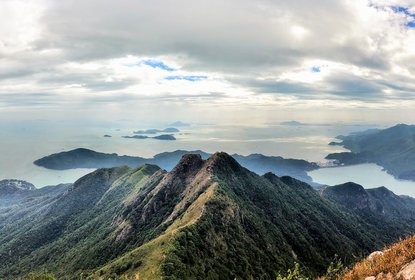 West dog's teeth ridge Hong Kong